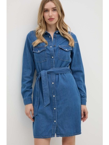 φόρεμα pepe jeans regular denim dress pl953581ht8 84%