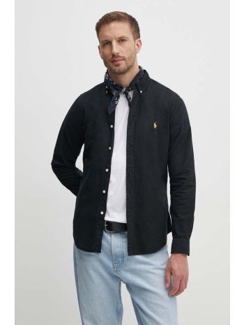 βαμβακερό πουκάμισο polo ralph lauren ανδρικό, χρώμα