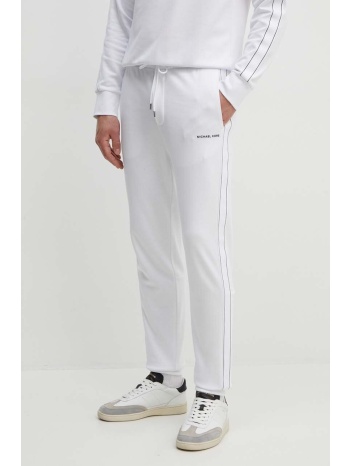 παντελόνι φόρμας michael kors χρώμα άσπρο, ct4524j5mf 75%
