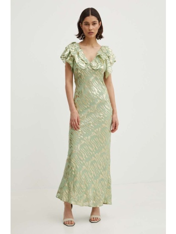 φόρεμα never fully dressed tilda dress χρώμα πράσινο