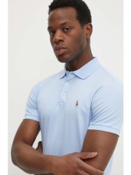 βαμβακερό μπλουζάκι πόλο polo ralph lauren 710713130 100% βαμβάκι