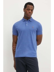 βαμβακερό μπλουζάκι πόλο polo ralph lauren 710713130 100% βαμβάκι