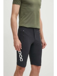 ποδηλατικό σορτς poc essential enduro χρώμα: μαύρο 95% πολυαμίδη, 5% σπαντέξ