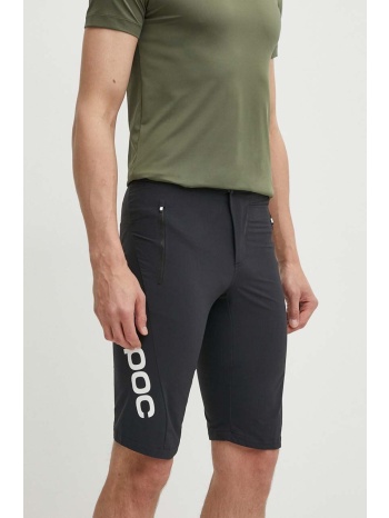 ποδηλατικό σορτς poc essential enduro χρώμα μαύρο 95%