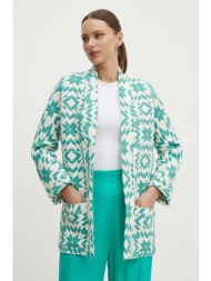 σακάκι la petite française video χρώμα: πράσινο 63% βαμβάκι, 37% πολυεστέρας