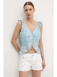 βαμβακερό τοπ pepe jeans ...