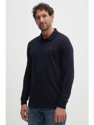 longsleeve boss orange χρώμα: ναυτικό μπλε, 50507704 95% βαμβάκι, 5% σπαντέξ