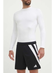σορτς προπόνησης adidas performance fortore 23 χρώμα: μαύρο, ik5755 100% ανακυκλωμένος πολυεστέρας