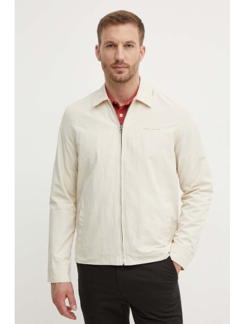 μπουφάν pepe jeans truro χρώμα μπεζ, pm402985 κύριο υλικό