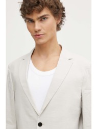 λινό πανωφόρι theory χρώμα: γκρι κύριο υλικό: 62% λινάρι, 36% βισκόζη, 2% σπαντέξ
φόδρα τσέπης: 100%