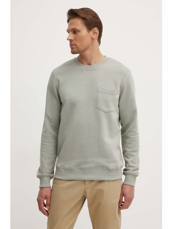 μπλούζα pepe jeans mans crew χρώμα πράσινο, pm582696 50%