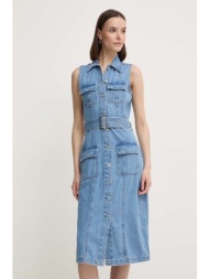 φόρεμα τζιν pepe jeans liz pl953550 100% βαμβάκι
