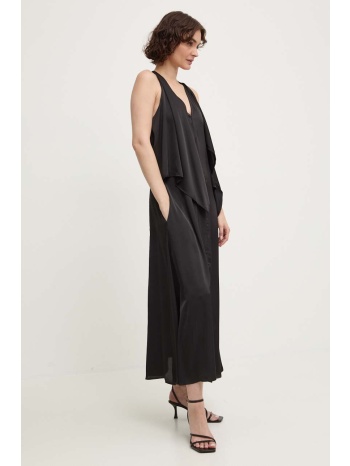 φόρεμα answear lab χρώμα μαύρο 95% πολυεστέρας, 5% σπαντέξ