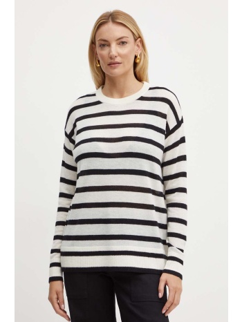 μάλλινο πουλόβερ max&co. γυναικείο, χρώμα μπεζ