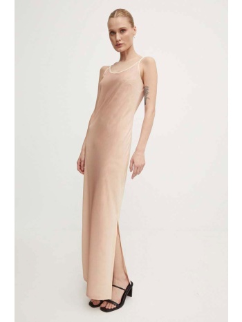φόρεμα won hundred χρώμα μπεζ, 3056-13034 90%