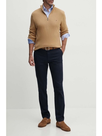 παντελόνι tommy hilfiger χρώμα ναυτικό μπλε, mw0mw28884