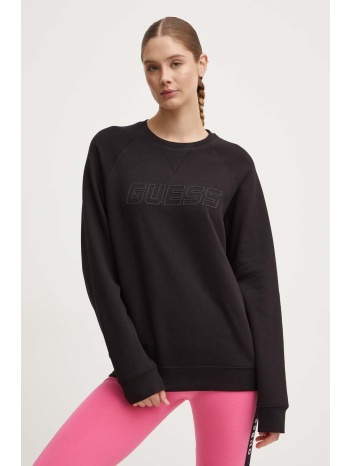 μπλούζα guess aldwin χρώμα μαύρο, z4yq16.kaij1 85%