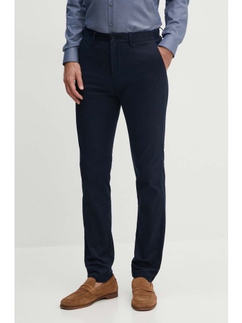 παντελόνι tommy hilfiger χρώμα ναυτικό μπλε, mw0mw28883