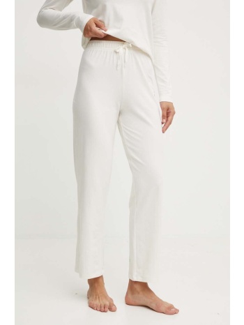 παντελόνι lounge boss χρώμα μπεζ, 50520148 95% βαμβάκι, 5%