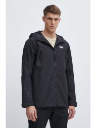 σακάκι εξωτερικού χώρου helly hansen active ocean bound χρώμα: μαύρο κύριο υλικό: 100% ανακυκλωμένος