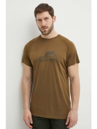 αθλητικό μπλουζάκι viking likelo χρώμα: πράσινο 70% βισκόζη μπαμπού, 30% ανακυκλωμένος πολυεστέρας