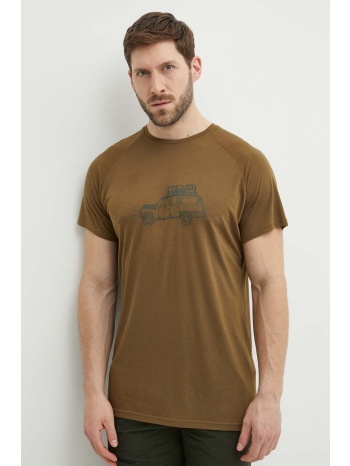 αθλητικό μπλουζάκι viking likelo χρώμα πράσινο 70% βισκόζη