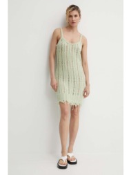 φόρεμα από μείγμα μαλλιού résumé armiers knit dress χρώμα: πράσινο, 20331113 52% πολυεστέρας, 40% πο