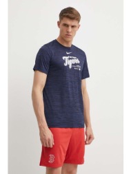 μπλουζάκι nike detroit tigers χρώμα: ναυτικό μπλε 100% πολυεστέρας