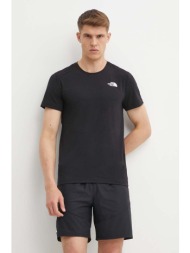 αθλητικό μπλουζάκι the north face lightning alpine χρώμα: μαύρο, nf0a87h7jk31 92% πολυεστέρας, 8% σπ