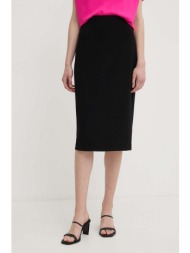φούστα joseph ribkoff χρώμα: μαύρο, 163083 96% πολυεστέρας, 4% σπαντέξ