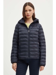 μπουφάν tommy hilfiger χρώμα: ναυτικό μπλε, ww0ww42046 100% πολυεστέρας