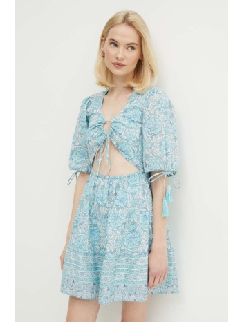βαμβακερό φόρεμα pepe jeans margot margot pl953478 pl953478