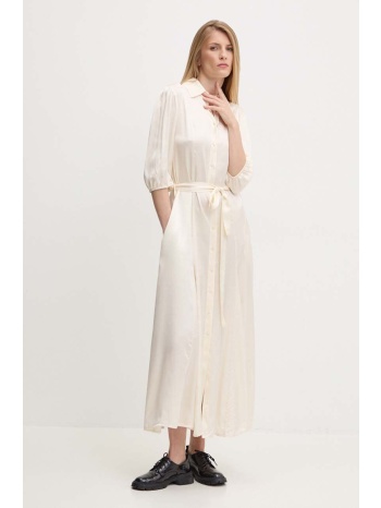 φόρεμα answear lab χρώμα μπεζ 100% βισκόζη