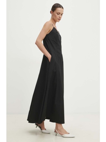 φόρεμα answear lab χρώμα μαύρο 60% βαμβάκι, 40% πολυαμίδη