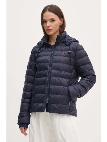 μπουφάν polo ralph lauren χρώμα ναυτικό μπλε, 211958932