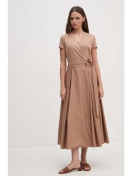 βαμβακερό φόρεμα sandro ...