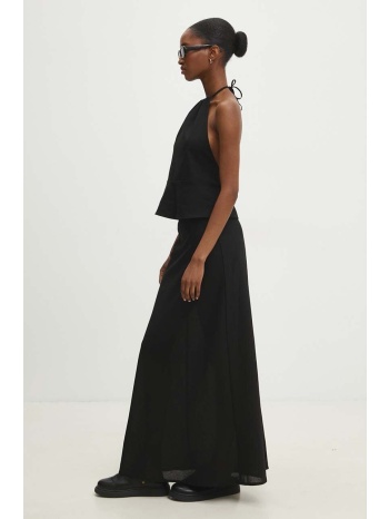 πλήρες σετ με λινό answear lab χρώμα μαύρο 70% βισκόζη