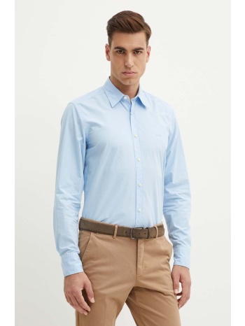 βαμβακερό πουκάμισο boss orange ανδρικό, 50518304 100%