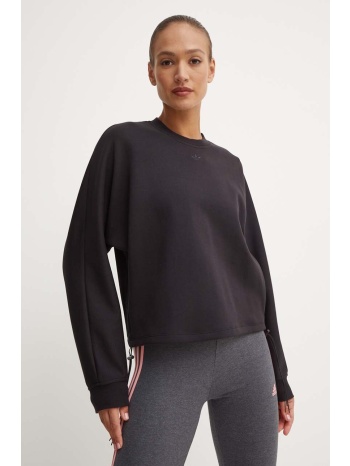 μπλούζα adidas originals χρώμα μαύρο, iw5507 74% βαμβάκι