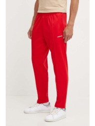 παντελόνι φόρμας adidas originals χρώμα: κόκκινο, ix9629 70% ανακυκλωμένος πολυεστέρας, 30% βαμβάκι