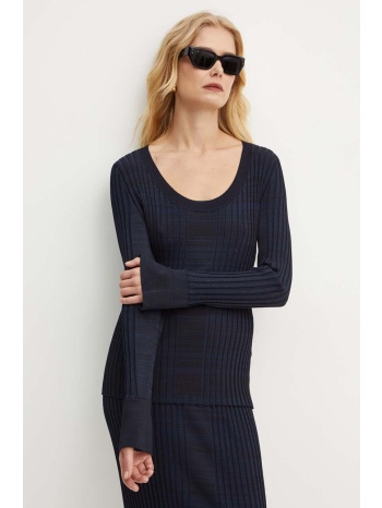 πουλόβερ boss χρώμα ναυτικό μπλε, 50518357 86%