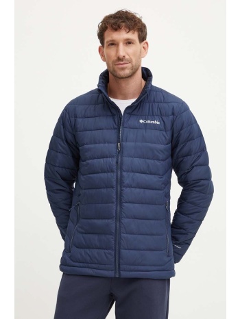 αθλητικό μπουφάν columbia powder lite ii χρώμα ναυτικό