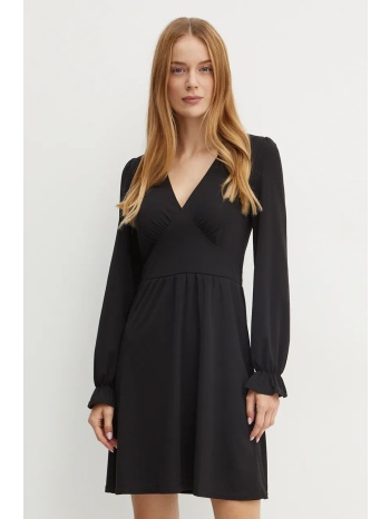 φόρεμα morgan rsasha χρώμα μαύρο, rsasha κύριο υλικό 95%