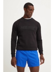 μπλούζα guess χρώμα: μαύρο, z4yq16 k9v31 85% βαμβάκι, 15% πολυεστέρας