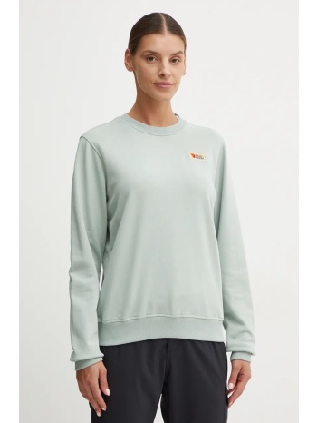 μπλούζα fjallraven vardag χρώμα τιρκουάζ, f87075.674 100%