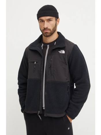 μπουφάν the north face retro denali jacket χρώμα μαύρο