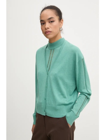 μεταξωτή ζακέτα iro χρώμα πράσινο, wp12lalie 55% μετάξι