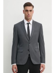 μάλλινο σακάκι boss χρώμα: γκρι, 50469171 κύριο υλικό: 100% παρθένο μαλλί
φόδρα: 65% βισκόζη, 35% πο