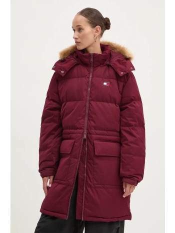 μπουφάν με επένδυση από πούπουλα tommy jeans dw0dw18821