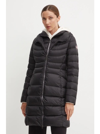 μπουφάν με επένδυση από πούπουλα colmar χρώμα μαύρο